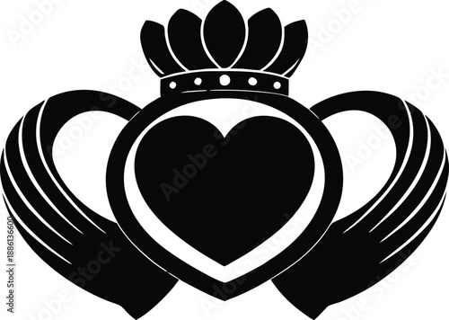 Claddagh Symbol, Traditional Irish Love Emblem