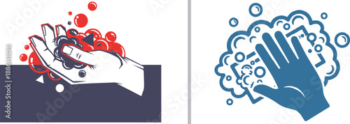 A minimalist line art icon of an organizational chart showing a male leader at the top connected to three subordinates, representing business management and team hierarchy.