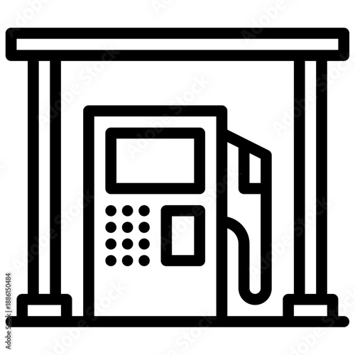 fuel station icon