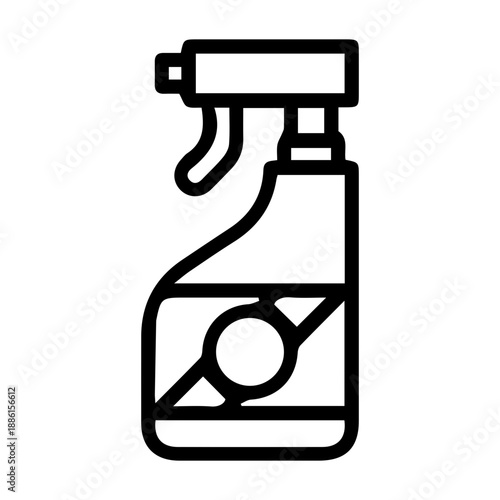 Cleaning product spray bottle
