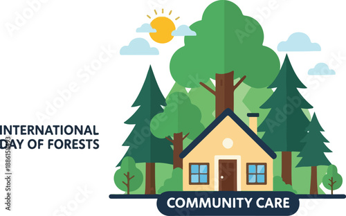 International Day of Forests Community Care and Environmental Preservation in a Natural Setting