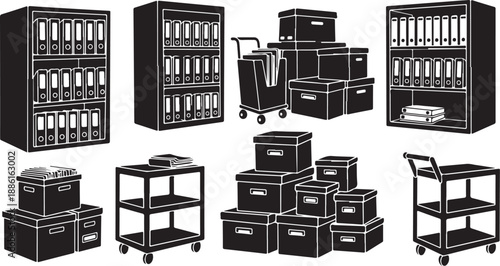 Storage solutions for home and office organization needs