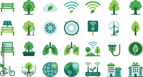 Collection of Various Arrows and Symbols.