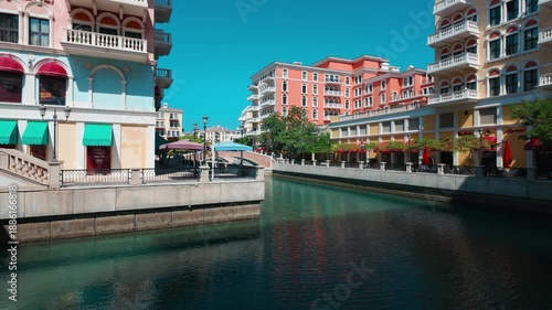The Pearl Island in Doha, Qatar