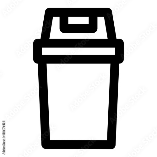 trash bin icon