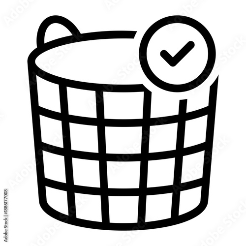 laundry line icon