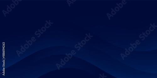 Experience the modern elegance of the abstract gradient wave background. Its dark blue waves create a captivating atmosphere.