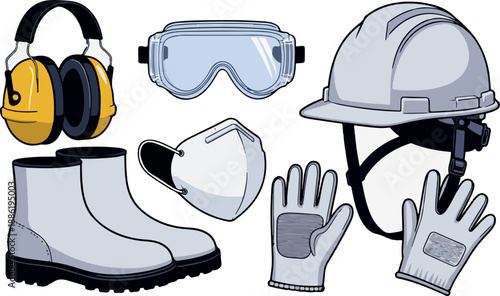 Essential Personal Protective Equipment (PPE) Items Collection