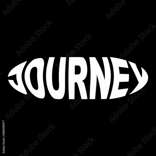 Abstract Round Road Infinity Logo Icon - Journey, Travel & Path Forward