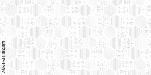 Abstract seamless pattern. Optical illusion of the movement of geometric shapes. Monochrome image.