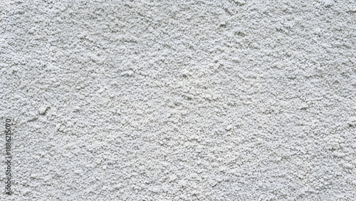 Rough white stucco wall texture with uneven surface and granular appearance.