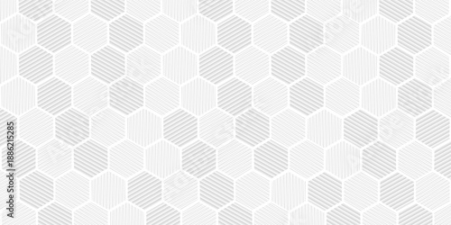 Abstract seamless pattern. Optical illusion of the movement of geometric shapes. Monochrome image.