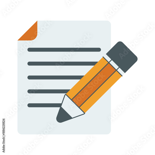 Homework Paper Illustration