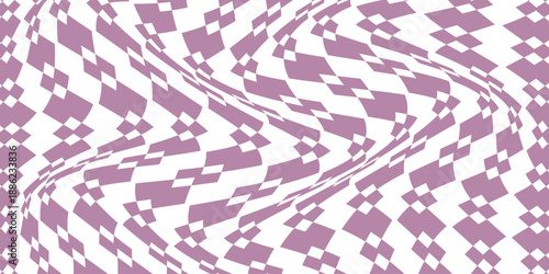 simple mauve rhombus wave pattern art for banner poster background.