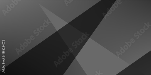 Black and white dark gray abstract background.Geometric pattern shapes.Rough and shabby grain.