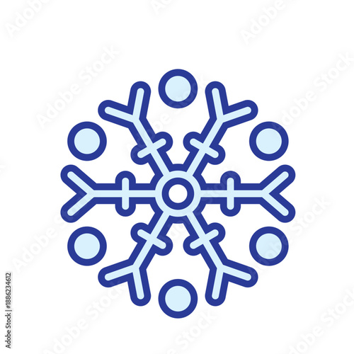 Snowflake Weather Icon
