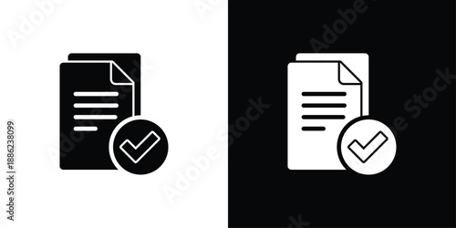 Compliance Icon Sheet Black And White