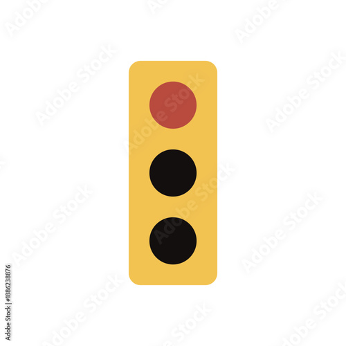 traffic light sign. traffic stoplight symbol. traffic signal red light, yellow light, green light. graphic design for driving apps and web. new york traffic light