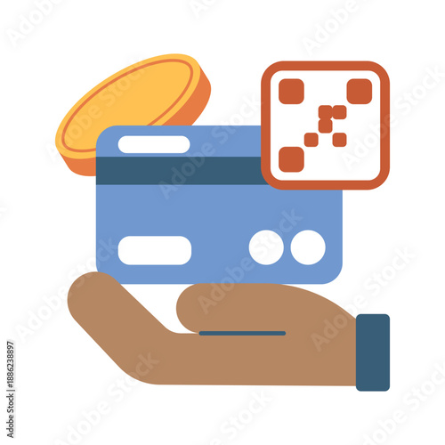 Digital Payment Transaction Illustration
