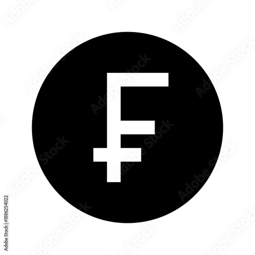solid frank coin icon