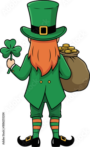 Lucky Leprechaun Gold Bag