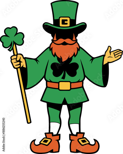 St. Patrick's Day Leprechaun