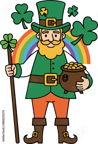 St Patricks Day Leprechaun