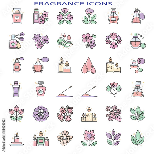 Elegant Fragrance and Pleasant Aroma Sensory Concept