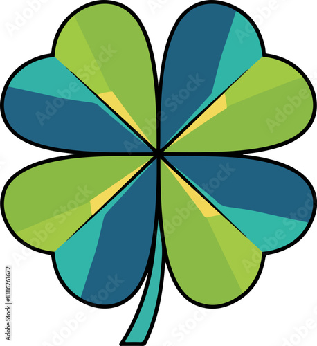 Lucky Four Leaf Clover