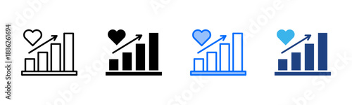 Value-Driven Focus icon set multiple style collection