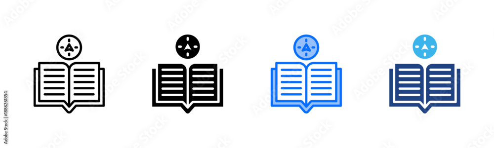 Φωτογραφία Guiding Philosophy icon set multiple style collection