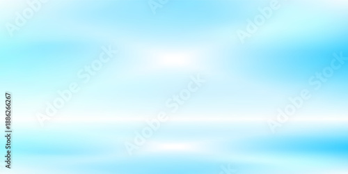 Sky blue gradient background in Abstract style. Vector illustration