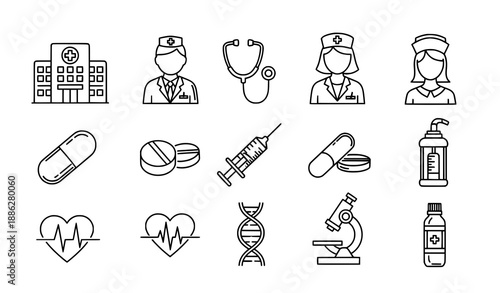 Minimal flat vector of four business professionals collaborating in office meeting