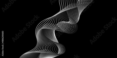 A medical 3D illustration of a woman’s skeleton shows the impact of black and white high heels on the anatomy of the spine and knee joints to highlight potential bone injury and health pain