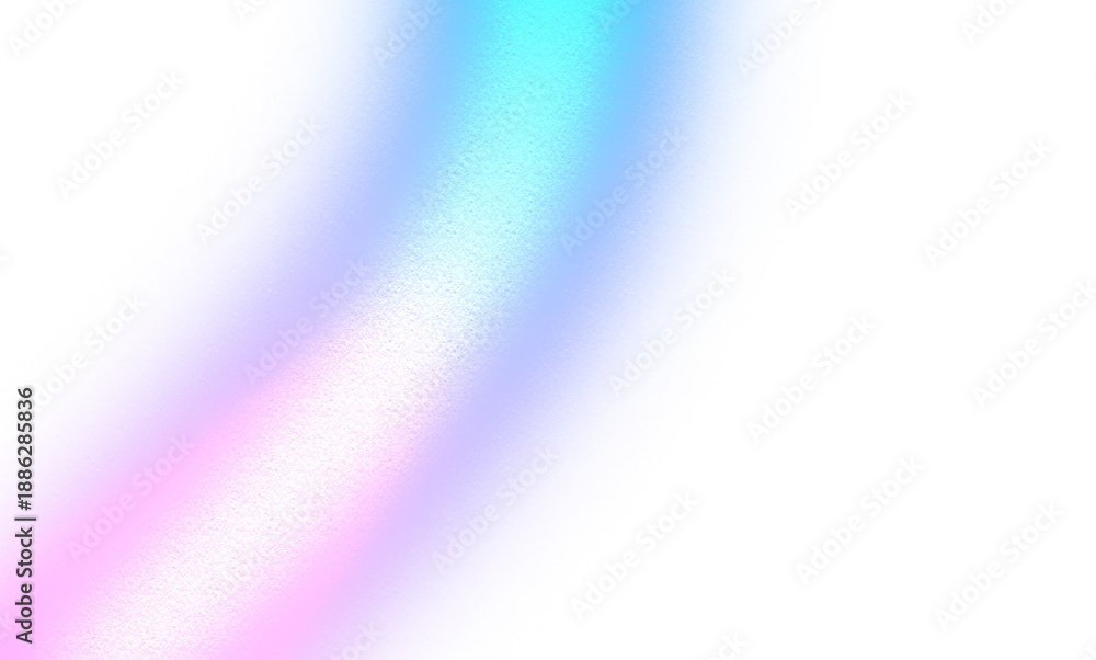 Fototapeta premium Grainy color gradient shape cutout on transparent background. Noisy multicolor gradient flow overlay effect PNG. Neon glowing gradient flow wave shaped cutout PNG. Blurred gradient cutout.
