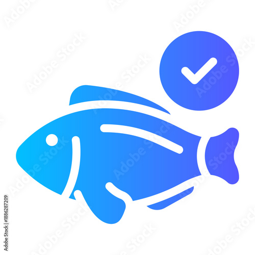 fish gradient icon