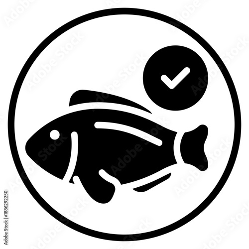 fish glyph icon