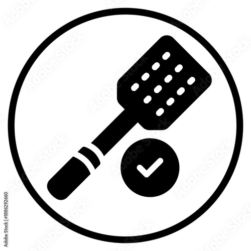 spatula glyph icon