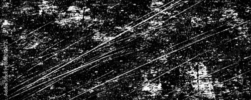 high resolution black and white grunge texture background set with abstract scratch, dust, noise, distress, overlay and vintage film effect for design, print, web, poster and creative projects.