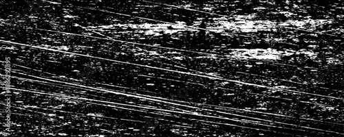 high resolution black and white grunge texture background set with abstract scratch, dust, noise, distress, overlay and vintage film effect for design, print, web, poster and creative projects.