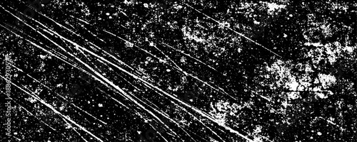 high resolution black and white grunge texture background set with abstract scratch, dust, noise, distress, overlay and vintage film effect for design, print, web, poster and creative projects.