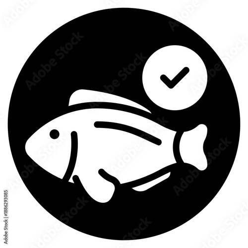 fish glyph icon