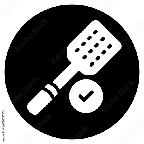 spatula glyph icon