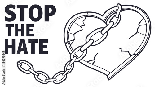 Now Concept Illustration with Dove of Peace, Lighthouse of Hope and Cracked Wall Symbolizing Social Justice, Awareness and Nonviolence Movement