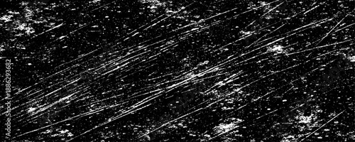 high resolution black and white grunge texture background set with abstract scratch, dust, noise, distress, overlay and vintage film effect for design, print, web, poster and creative projects.