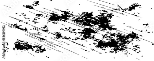 high resolution black and white grunge texture background set with abstract scratch, dust, noise, distress, overlay and vintage film effect for design, print, web, poster and creative projects.