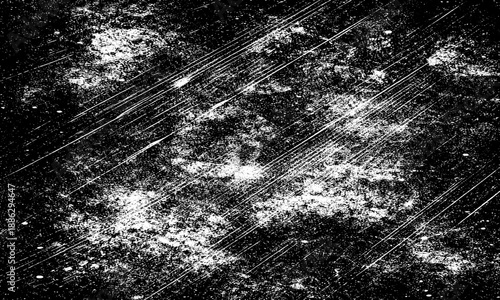 high resolution black and white grunge texture background set with abstract scratch, dust, noise, distress, overlay and vintage film effect for design, print, web, poster and creative projects.