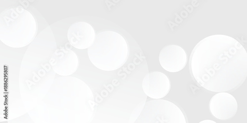 Modern abstract light minimal background circle shape design