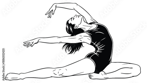 Professional contemporary female dancer performing artistic floor-work for modern choreography education and creative wellness business branding resources.