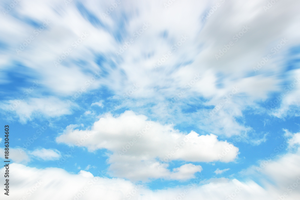 Fototapeta premium blue sky with cloud abstract nature background